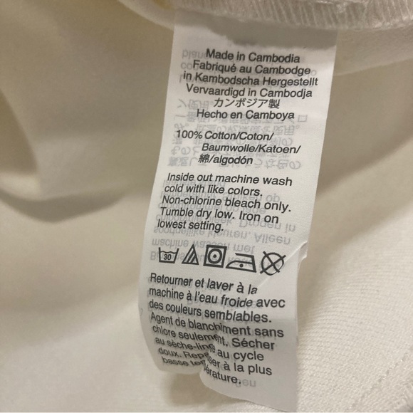 J. Crew Cream Sleeveless High Neck Denim Shift Dress - Size 4 - Picture 6 of 7